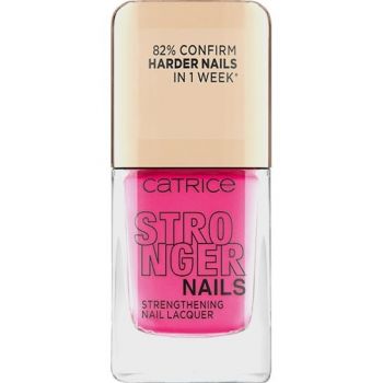 CATRICE STRONGER NAILS STRENGHTENING NAIL LACQUER LAC DE UNGHII INTARITOR PINK WARRIOR 10 ieftina