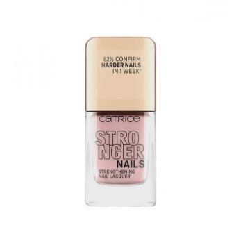 CATRICE STRONGER NAILS STRENGHTENING NAIL LACQUER LAC DE UNGHII INTARITOR VIVID NUDE 06