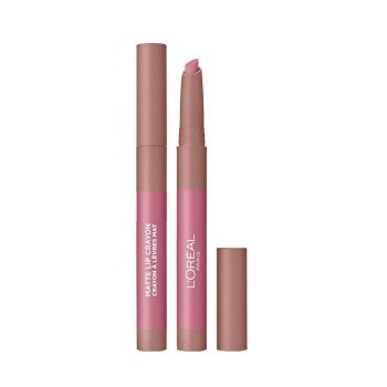 LOREAL MATTE LIP CRAYON RUJ DE BUZE MAT CARAMEL BLONDIE 102 de firma original