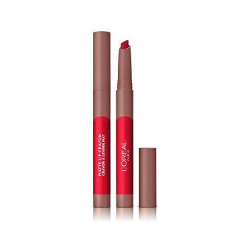 LOREAL MATTE LIP CRAYON RUJ DE BUZE MAT LITTLE CHILI 111