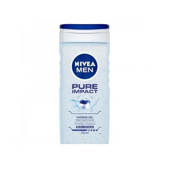 NIVEA MEN PURE IMPACT GEL DE DUS (Optiuni de comanda: 250 ml)