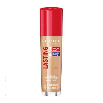 RIMMEL LONDON LASTING FINISH 25 H FOND DE TEN GOLDEN BEIGE 210 de firma original