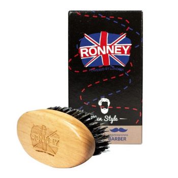 RONNEY MEN STYLE PERIE DIN LEMN LIGHT PENTRU BARBA SCURTA 008 LIGHT la reducere