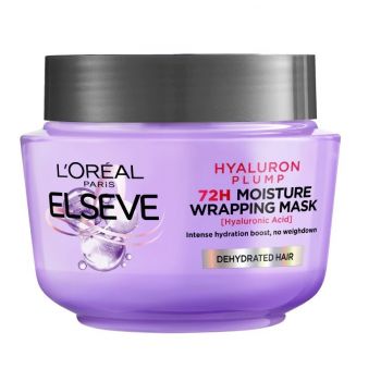 LOREAL ELSEVE HYALURON PLUMP 72H MASCA HIDRATANTA PENTRU PAR DESHIDRATAT la reducere