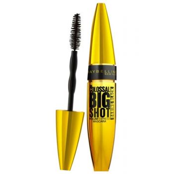 MAYBELLINE THE COLOSSA BIG SHOT MASCARA DARING BLACK de firma original