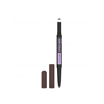 MAYBELLINE XPRESS BROW SATIN DUO 2IN1 POWDER/CRAYON DARK BROWN