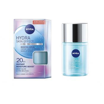 NIVEA HYDRA SKIN EFFECT SER CU ACID HIALURONIC PENTRU FATA la reducere