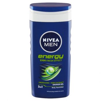 NIVEA MEN ACTIVE ENERGY GEL DE DUS (Optiuni de comanda: 400ml)