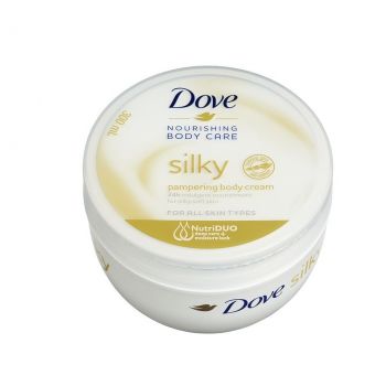 DOVE CREMA DE CORP SILKY NOURISHING 300 ML ieftina