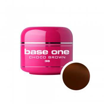 Gel UV color Base One, 5 g, choco brown 36
