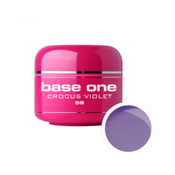 Gel UV color Base One, 5 g, crocus violet 59