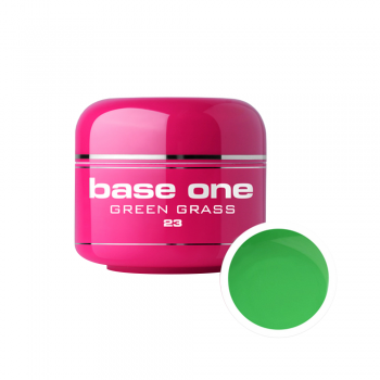 Gel UV color Base One, 5 g, green grass 23 ieftin
