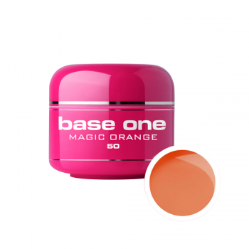 Gel UV color Base One, 5 g, magic orange 50 ieftin