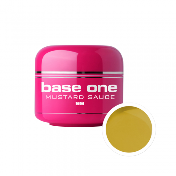 Gel UV color Base One, 5 g, mustard sauce 99