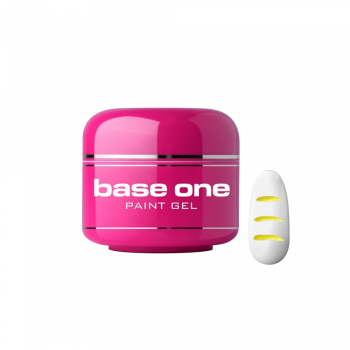 Gel UV color Base One, 5 g, Paint Gel, yellow 12 ieftin