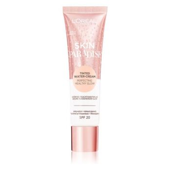 LOREAL SKIN PARADISE TINTED WATER CREAM CREMA HIDRATANTA NUANTATOARE SPF 20 FAIR 03 de firma originala