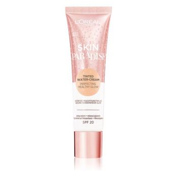 LOREAL SKIN PARADISE TINTED WATER CREAM CREMA HIDRATANTA NUANTATOARE SPF 20 LIGHT 01 ieftina