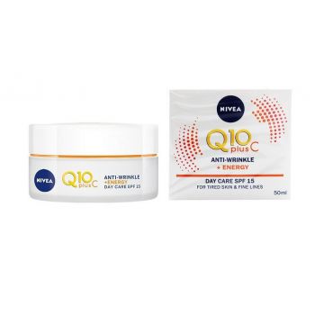 NIVEA Q10 PLUS CREMA ANTIRID ENERGY DE ZI SPF 15 de firma originala