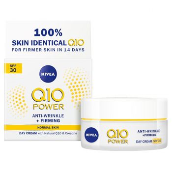 NIVEA Q10 POWER CREMA ANTIRID DE ZI SPF 30 la reducere