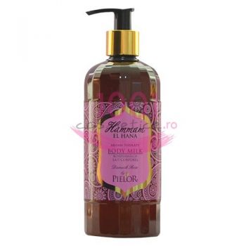 PIELOR HAMMAM EL HANA ARGAN THERAPY DAMASH ROSE LAPTE DE CORP de firma originala