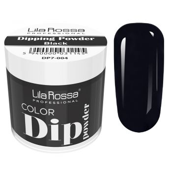 Dipping powder color, Lila Rossa, 7 g, 004 black de firma originala
