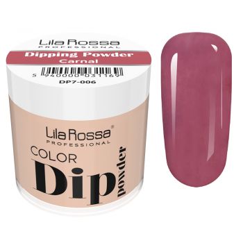 Dipping powder color, Lila Rossa, 7 g, 006 carnal de firma originala