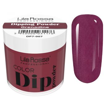 Dipping powder color, Lila Rossa, 7 g, 007 grenadine de firma originala