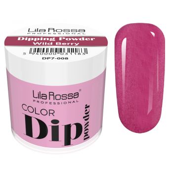 Dipping powder color, Lila Rossa, 7 g, 008 Wild berry de firma originala