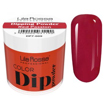 Dipping powder color, Lila Rossa, 7 g, 009 red passion de firma originala