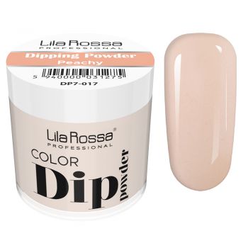 Dipping powder color, Lila Rossa, 7 g, 017 peachy