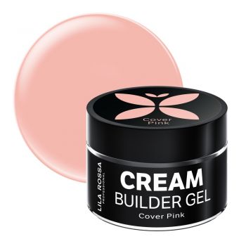 Gel de constructie, Lila Rossa, Cream Builder Gel, Cover Pink, 15 g