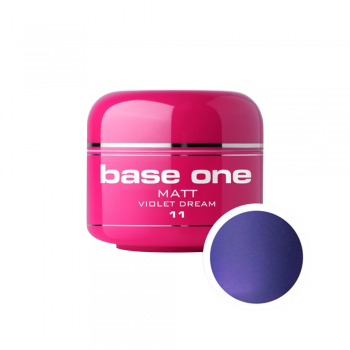 Gel UV color Base One, Matt, violet dream 11, 5 g