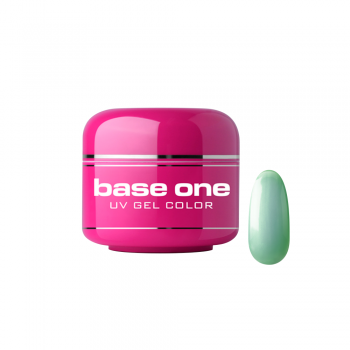 Gel UV color Base One, Metallic, froggy green 17, 5 g ieftin