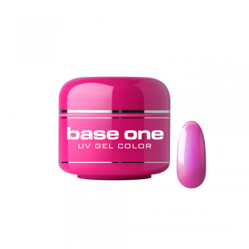 Gel UV color Base One, Metallic, pink pop 35, 5 g