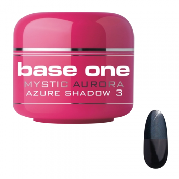 Gel UV color Base One, Mystic Aurora, azure shadow 03, 5 g