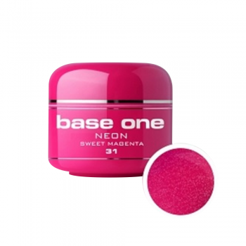 Gel UV color Base One, Neon, sweet magenta 31, 5 g