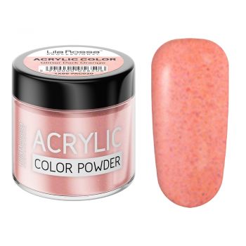 Pudra acrilica color, Lila Rossa, Glitter Dark Orange, 7 g de firma originala