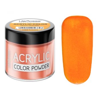 Pudra acrilica color, Lila Rossa, Neon Orange, 7 g de firma originala