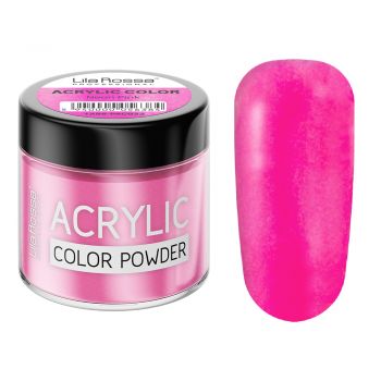 Pudra acrilica color, Lila Rossa, Neon Pink, 7 g de firma originala