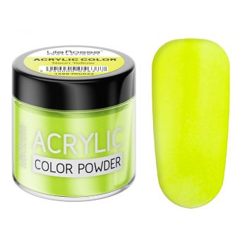 Pudra acrilica color, Lila Rossa, Neon Yellow, 7 g de firma originala