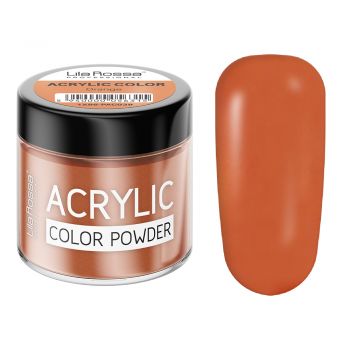 Pudra acrilica color, Lila Rossa, Orange, 7 g de firma originala