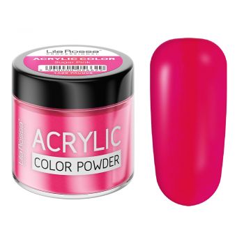Pudra acrilica color, Lila Rossa, Sugar Pink, 7 g de firma originala