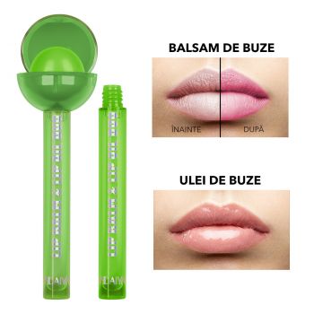 Balsam si Ulei de Buze Handaiyan Lollipop Lip Balm & Lip Oil Duo #01 la reducere