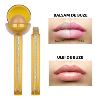Balsam si Ulei de Buze Handaiyan Lollipop Lip Balm & Lip Oil Duo #03 la reducere