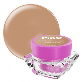Gel UV color Piko, Premium, 061 Caramel, 5 g