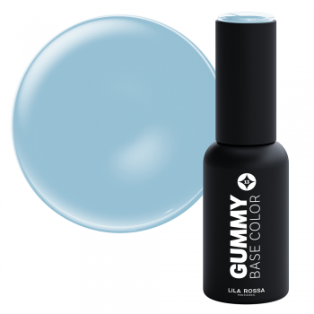 Gummy Base Color, Ice Blue, Lila Rossa, 7 ml