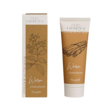 Masca nuantatoare pentru par Nutri Trinity Haircare, Scortisoara, 75 ml Masca nuantatoare pentru par Nutri Trinity Haircare, Scortisoara, 75 ml