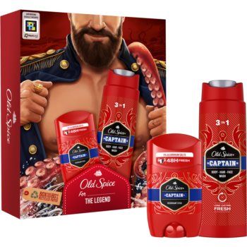 Old Spice Captain Dark Captain set cadou (pentru barbati)