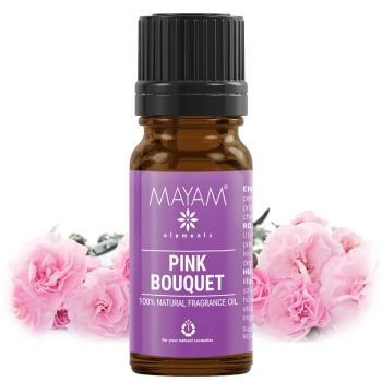 Parfumant natural Elemental, Buchet roz, 10 ml