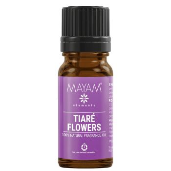 Parfumant natural Elemental, Flori de Tiare, 10 ml